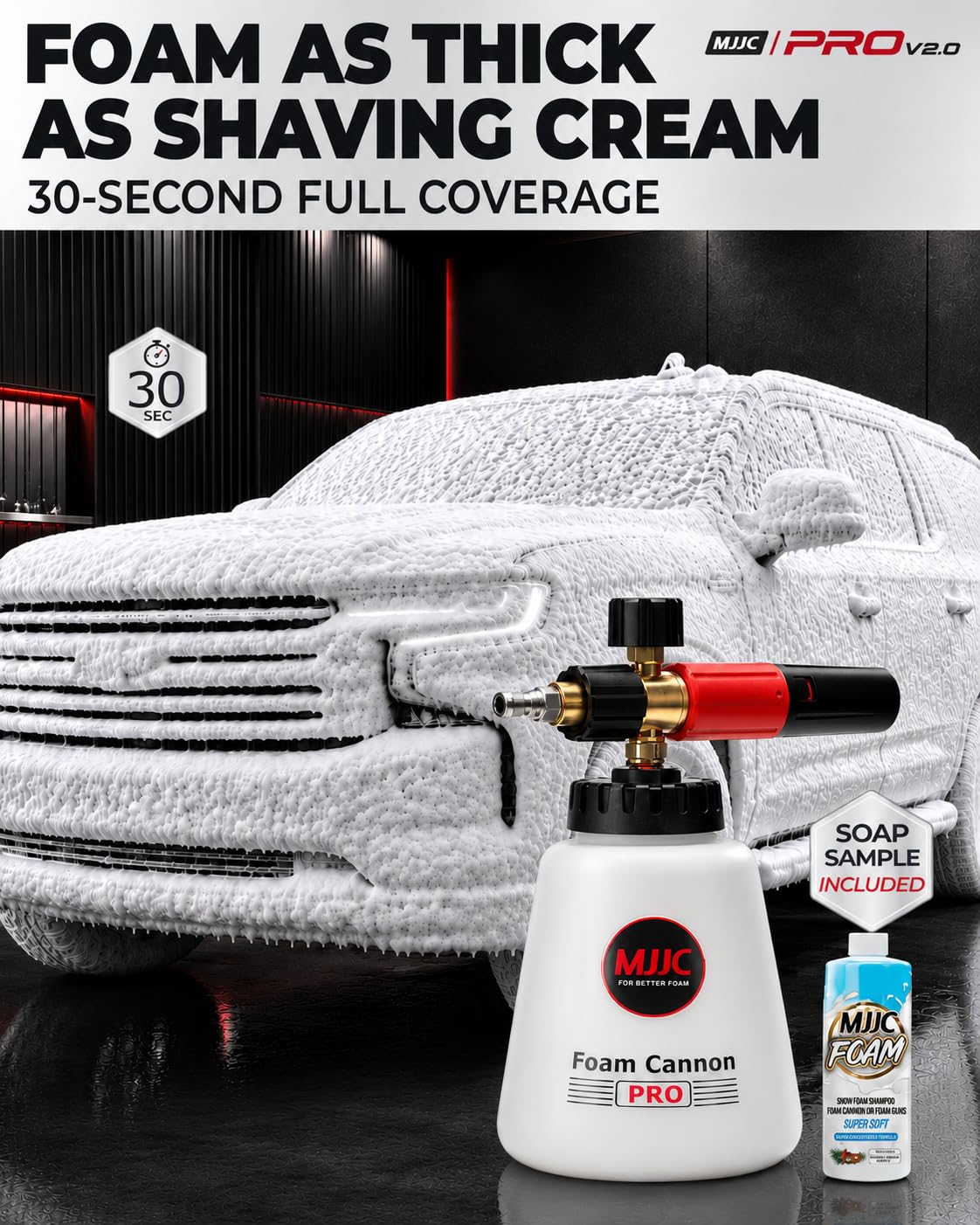 Amazon.co.jp: MJJC Foam Cannon Pro V2.0 (厚手スノーフォーム