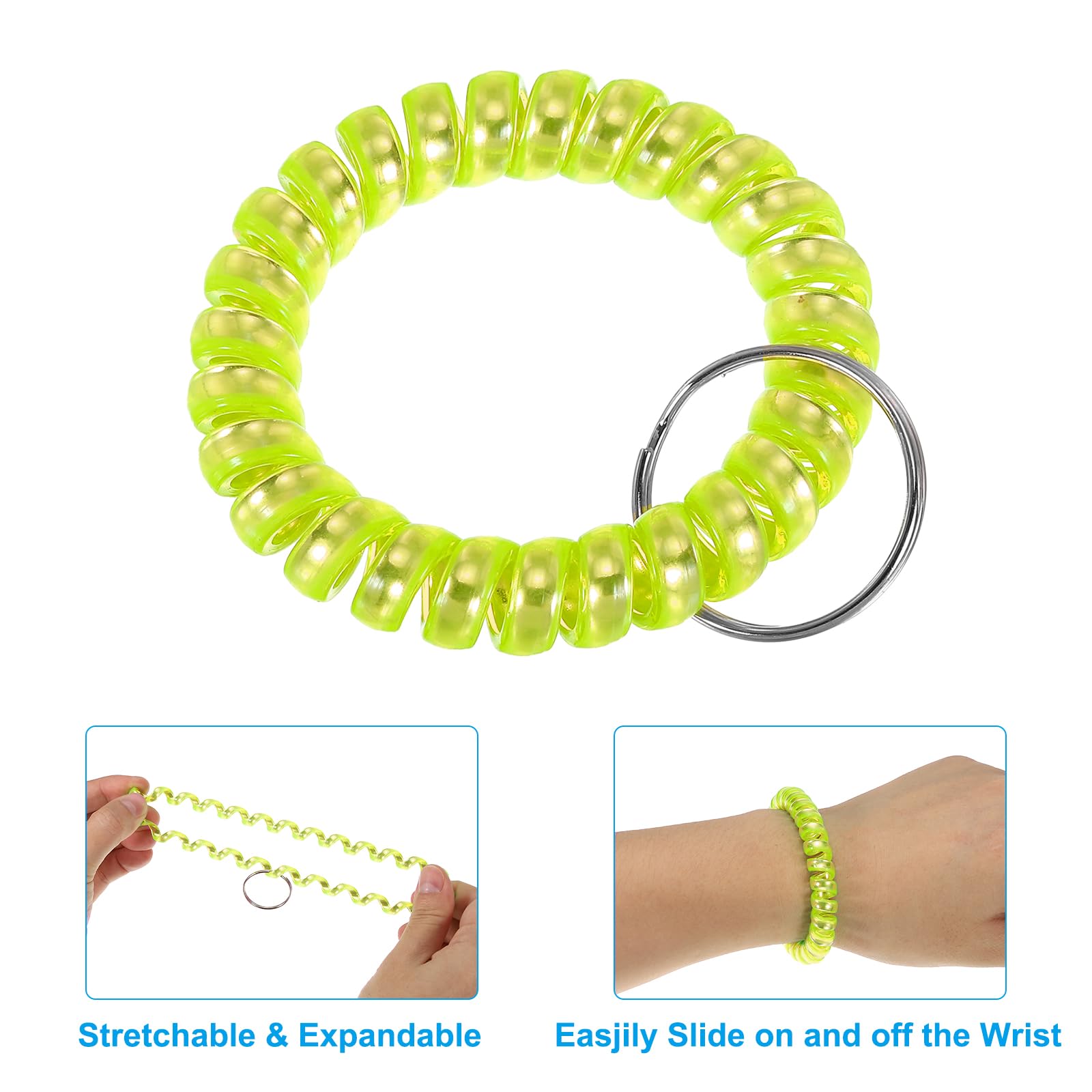 PATIKIL Stretchable Wristband Wristlet Keychain - Image 3