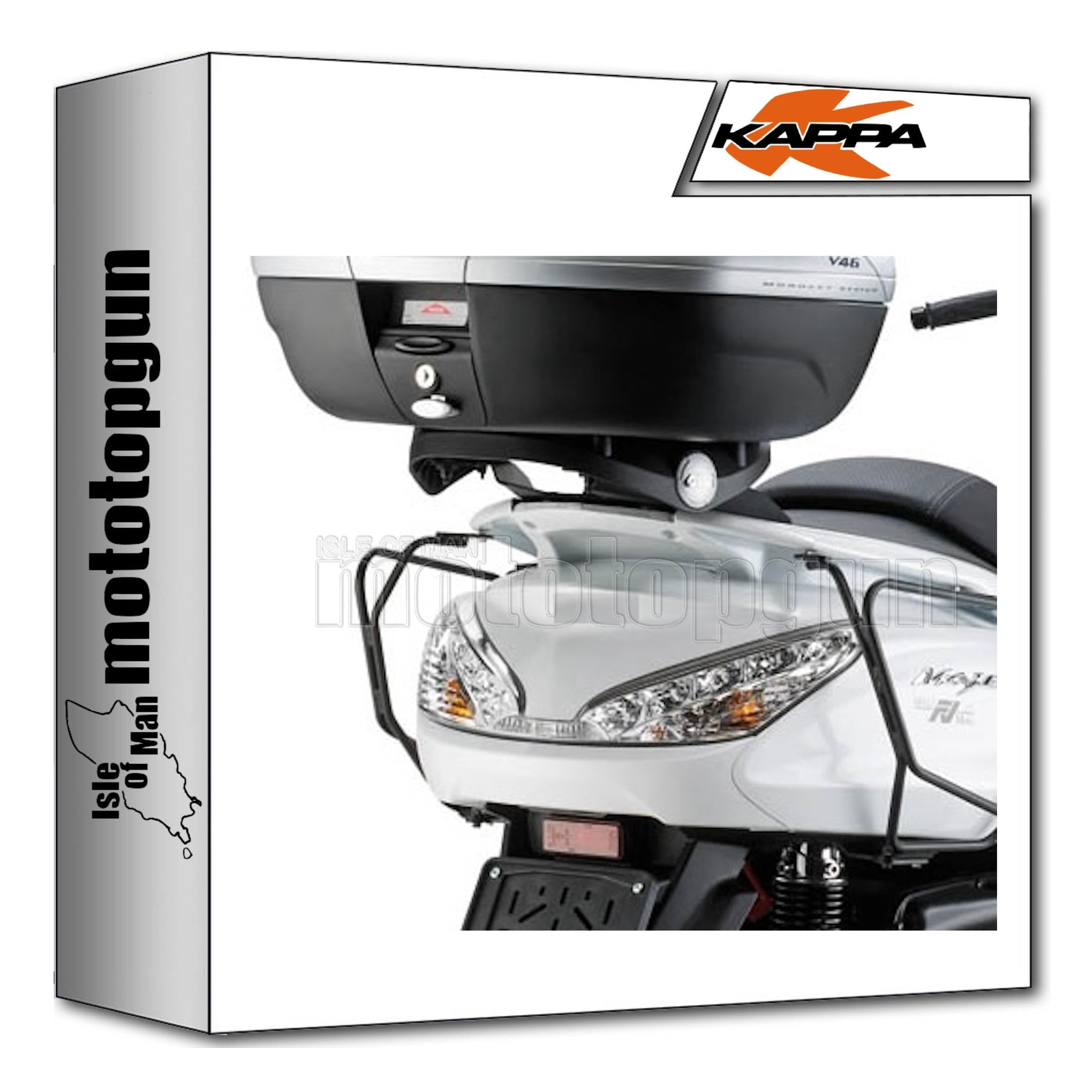 Adaptador Monolock Kappa K331M: viaja cómodo en tu Yamaha Majesty 400 2009-2014 3