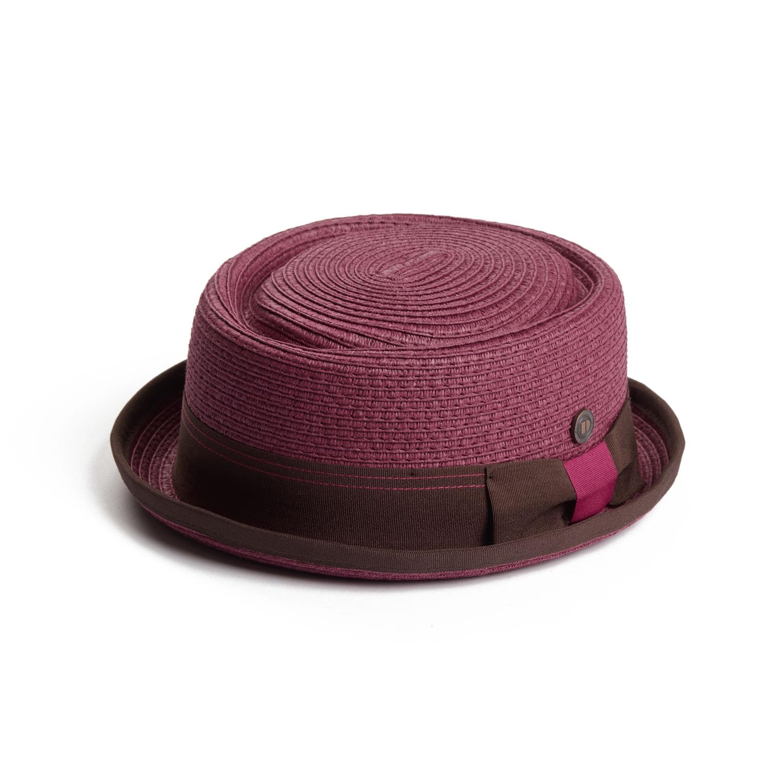 DASMARCA Rico Magenta Porkpie Hat - S