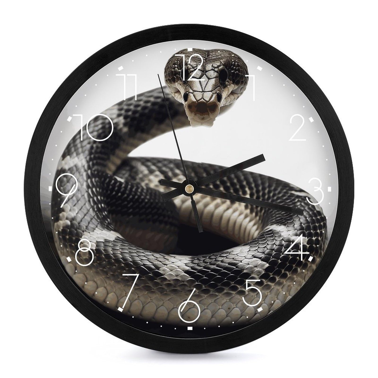 Grande horloge murale numérique cobra pour sublimer la déco de votre salon