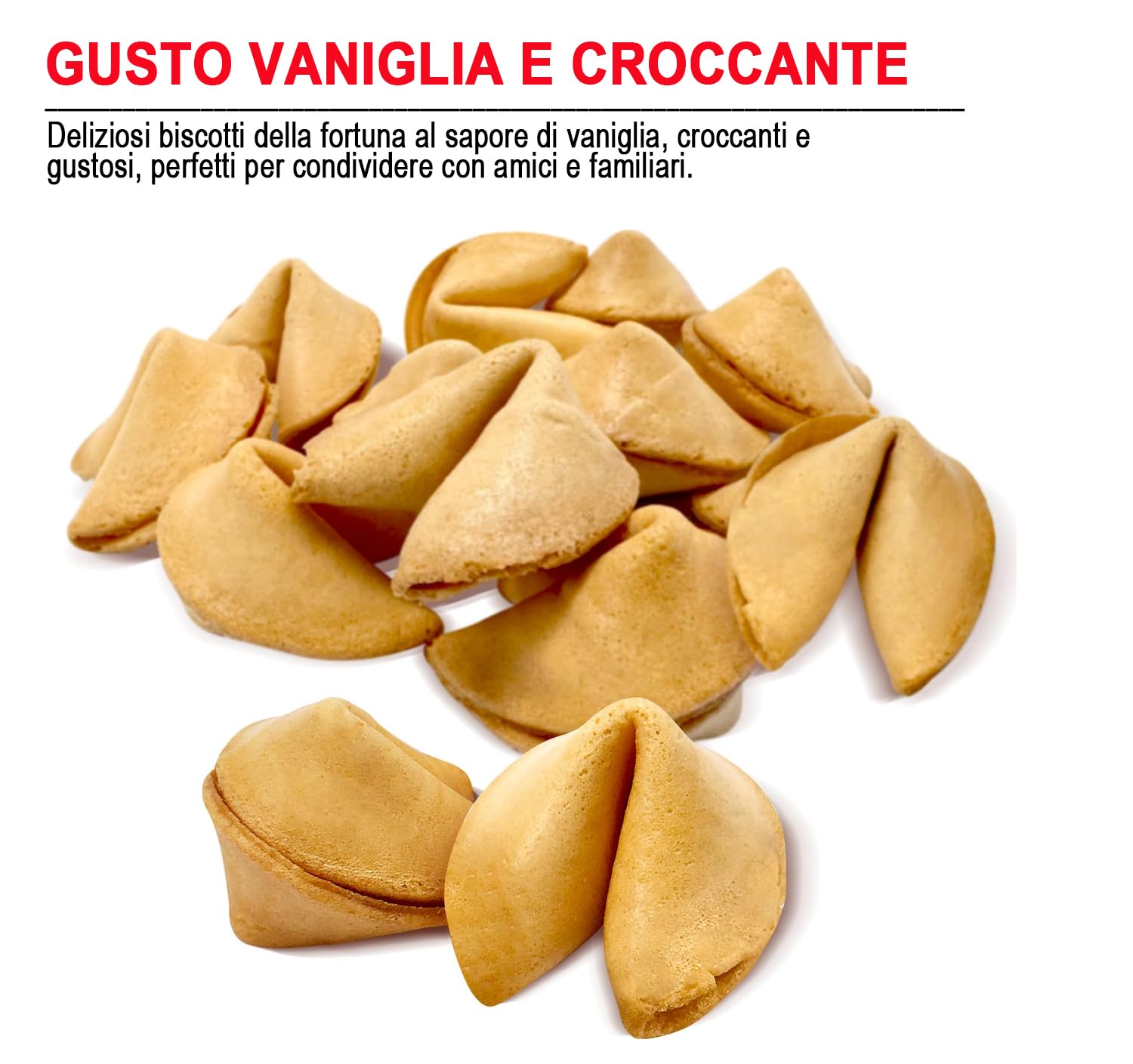 MiFan Fortuna Box - Galletas de la Fortuna Chinas, Mensajes Proféticos, Deseos en Español, Paquetes Variados, Sabor Vainilla (12 Piezas)