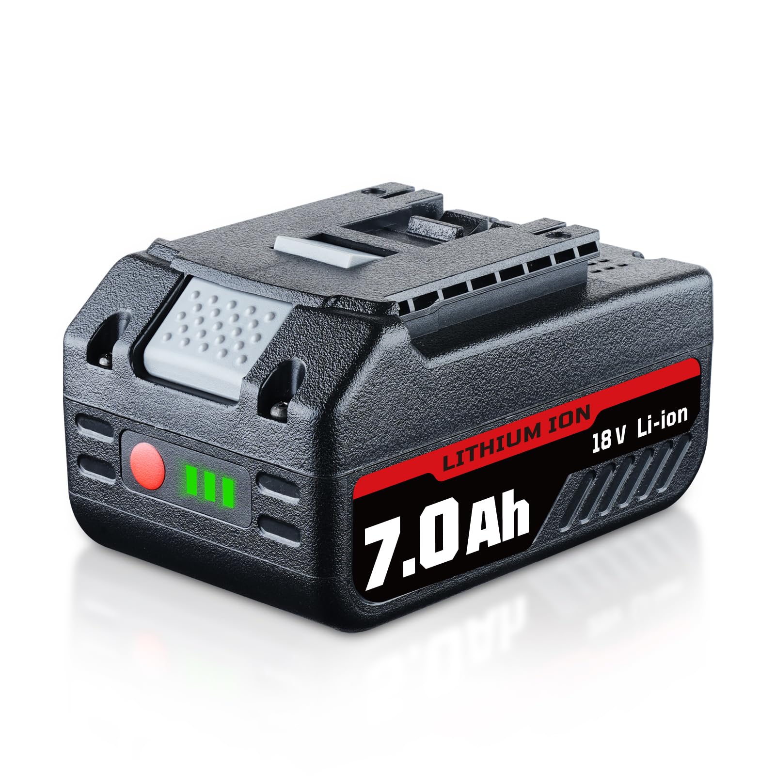 2 Pack 7.0Ah 18V Li-ion BAT609 Replacement For Bosch Battery Compatibl - View #8