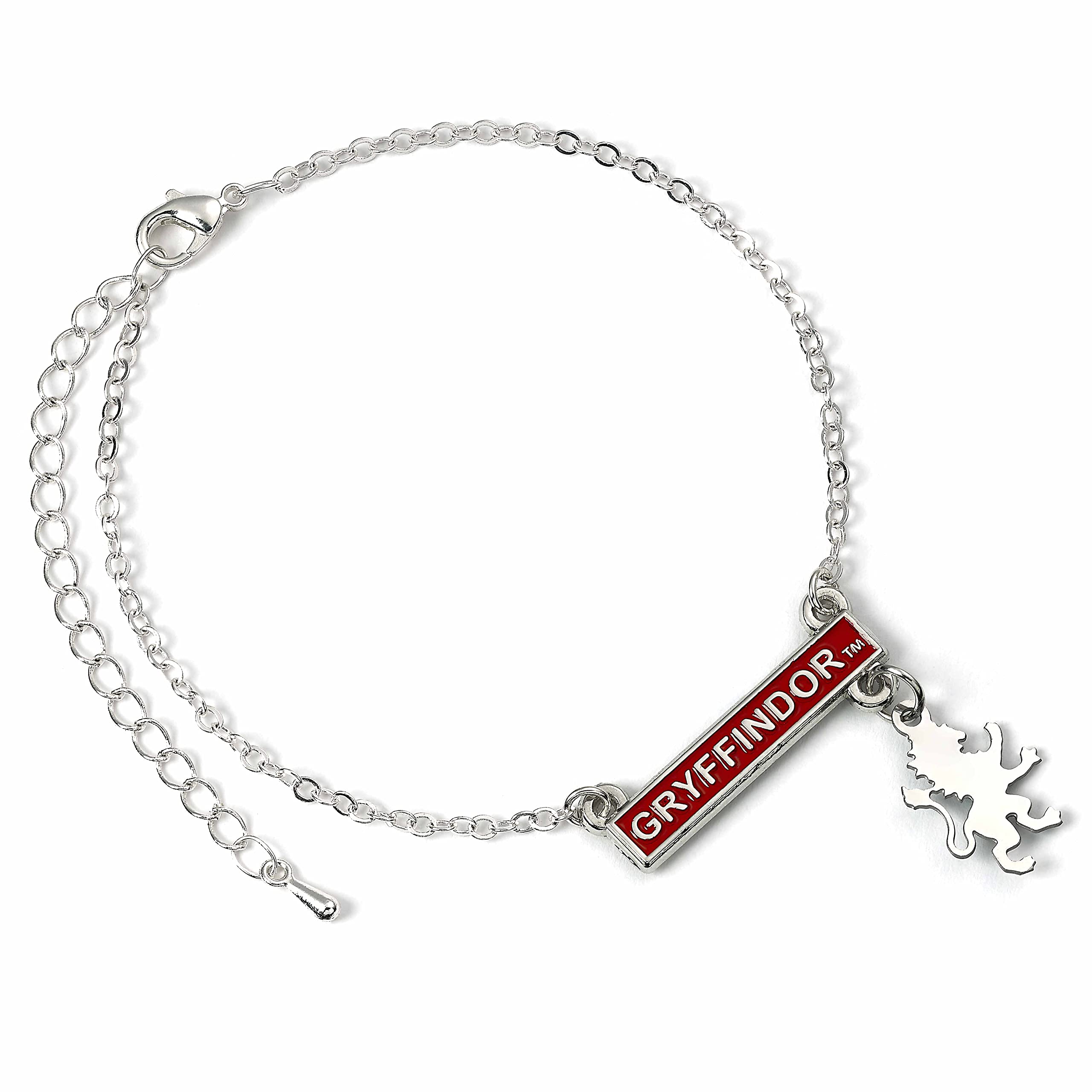 The Carat ShopHARRY POTTER Official Gryffindor Bar Bracelet