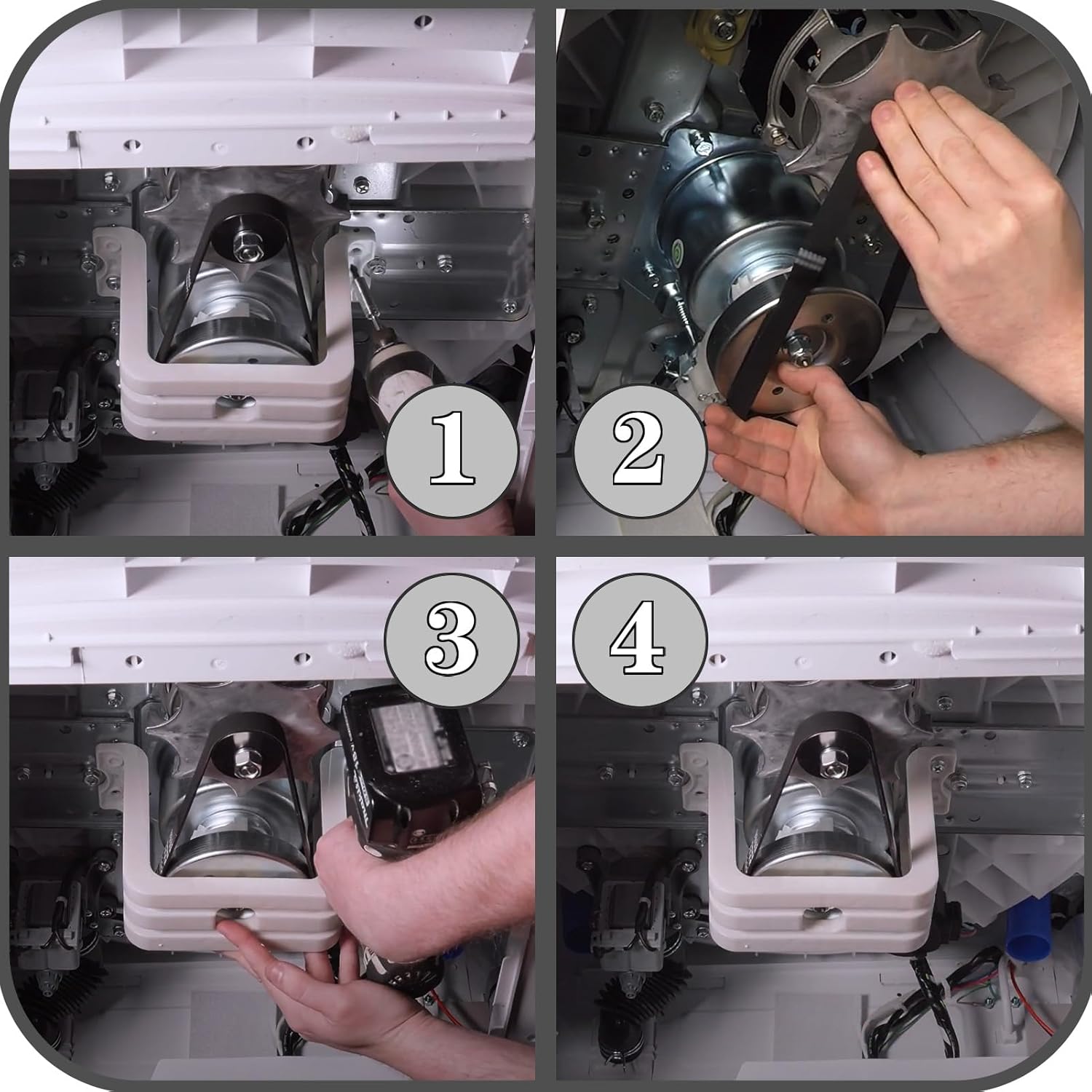 Washer Belt Installation Steps