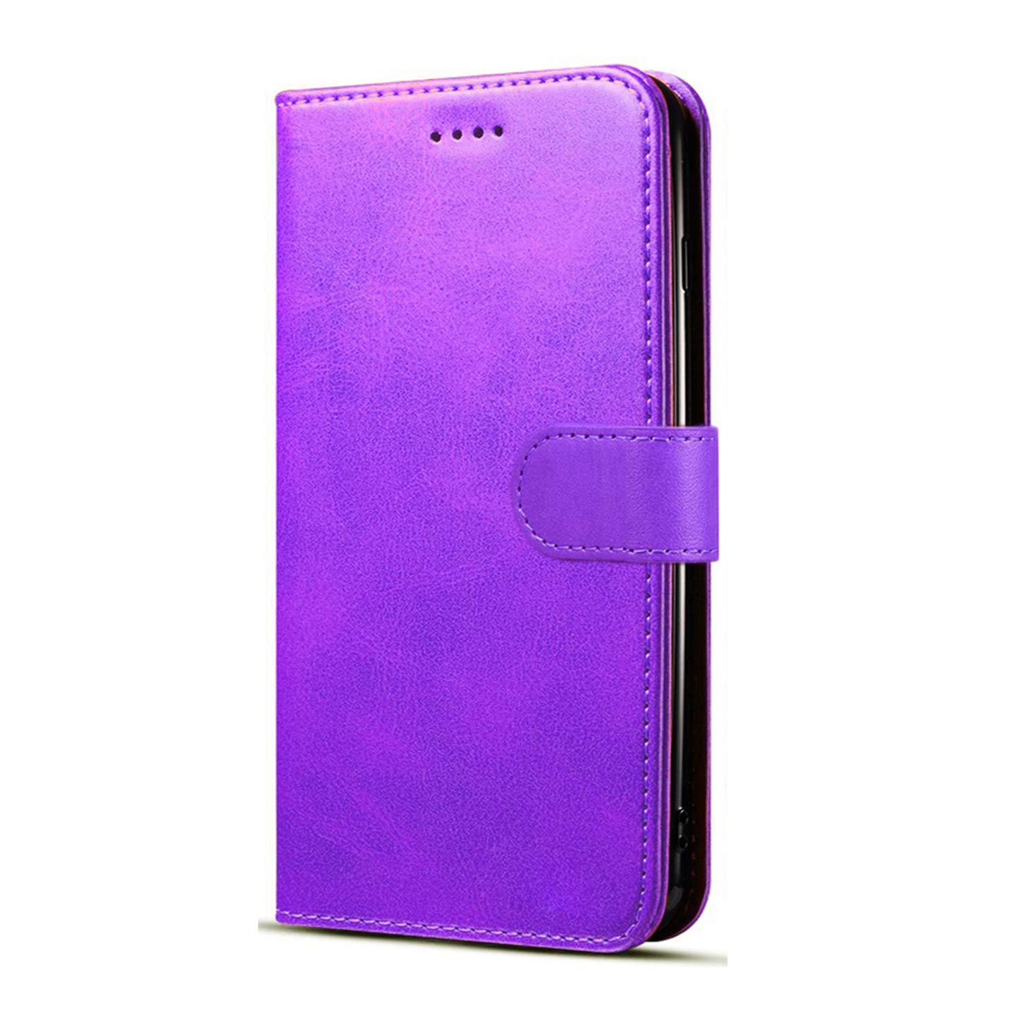 Custodia Portafoglio In Pelle Per Huawei P30 Lite - Flip Cover Con Slot Carte E Supporto - Chiusura Magnetica - Verde Scuro - 2