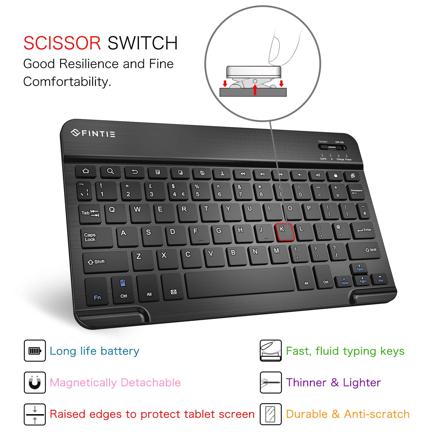 Fintie Keyboard Case For Huawei Mediapad T3 10 Slimshell Cover