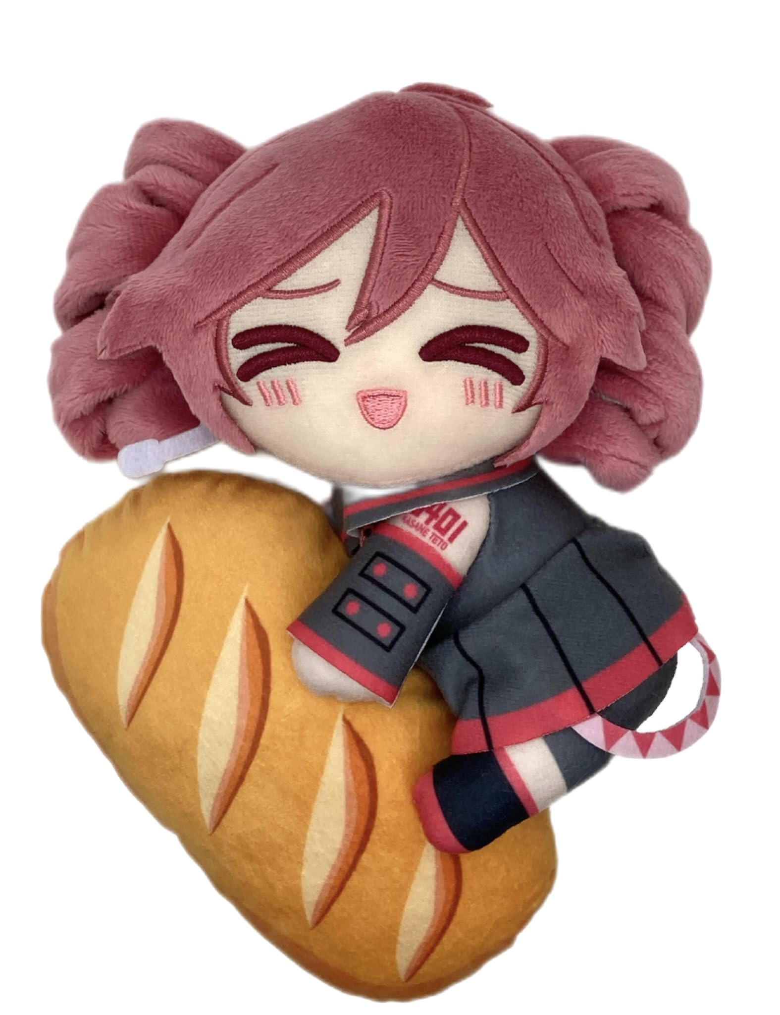 Kasane Teto French Bread Plush 7.9in Nesoberi Vocaloid UTAU Japan