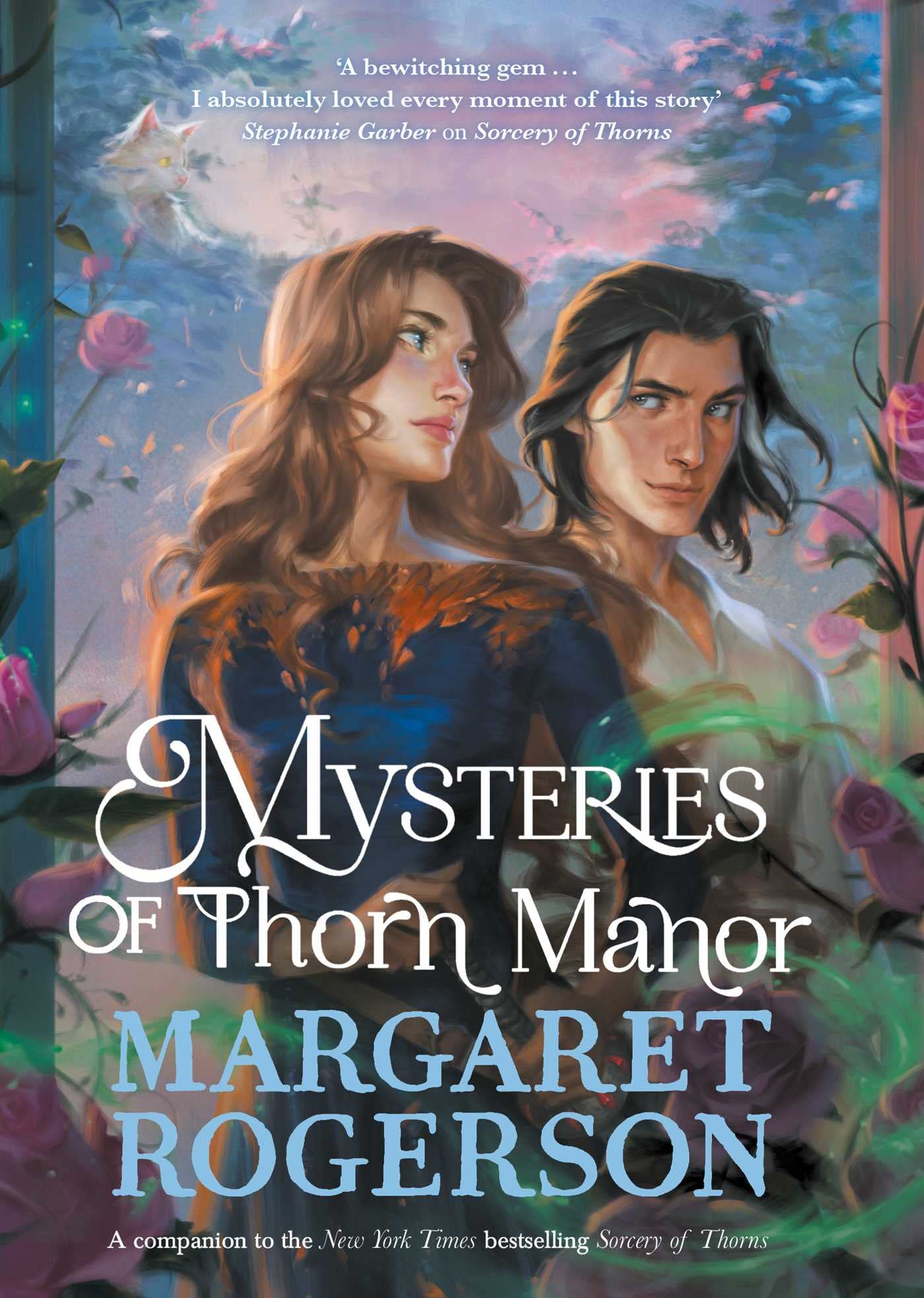 Margaret Rogerson Mysteries of Thorn Manor Book - Fantasy Fiction Novel