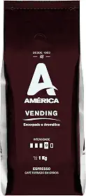 América Café Torrado Em Grãos Vending 1 Kg