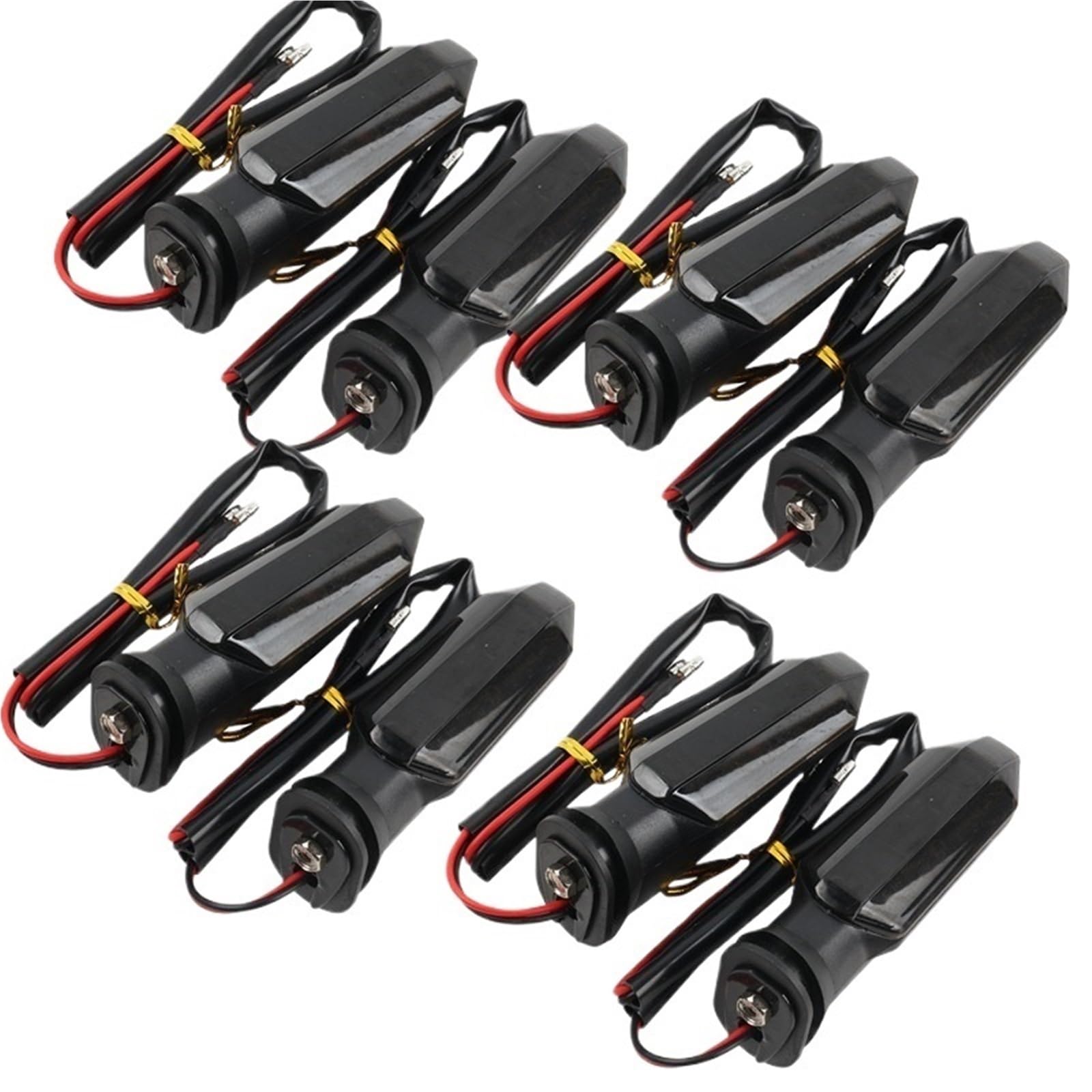 Światła kierunkowskazów Kierunkowskaz Motocykla | Wskaźnik migania kierunkowskazów motocykla(8pcs Smoke)