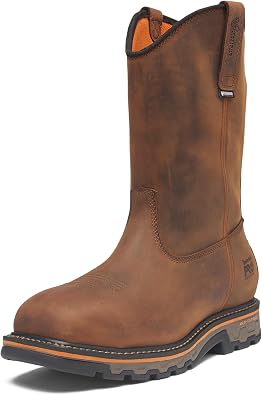 Timberland PRO True Grit, Mens, BOA Fit System, Comp Toe, EH, WP, Slip Resistant, Pull On, Work Boot