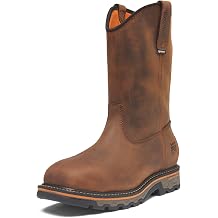 Timberland PRO Mens Medium Brown BOA True Grit Comp Toe WP SR Boot