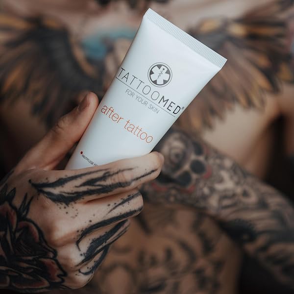 TattooMed After Tattoo - Tattoo-Pflege für Tätowierte Haut, 100ml - 4