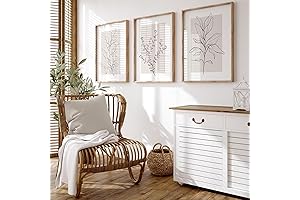 Neutral Botanical Prints Wall Art