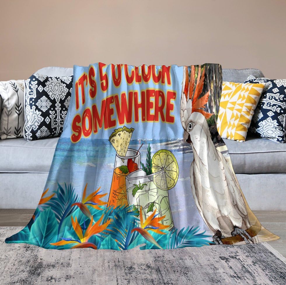 Couverture polaire douce avec message humoristique idée cadeau originale