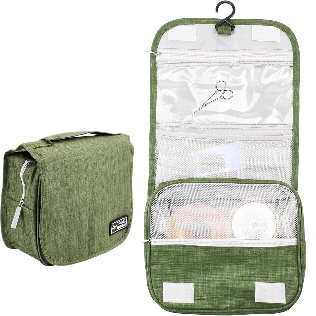 Sac de stomie, Sac pour stomie, Accessoire de stomie, Sac de rangement pour accessoires de stomie, Sac de voyage médical portable, Organiseur pour stomie für Stomie Colostomie Iléostomie, Vert