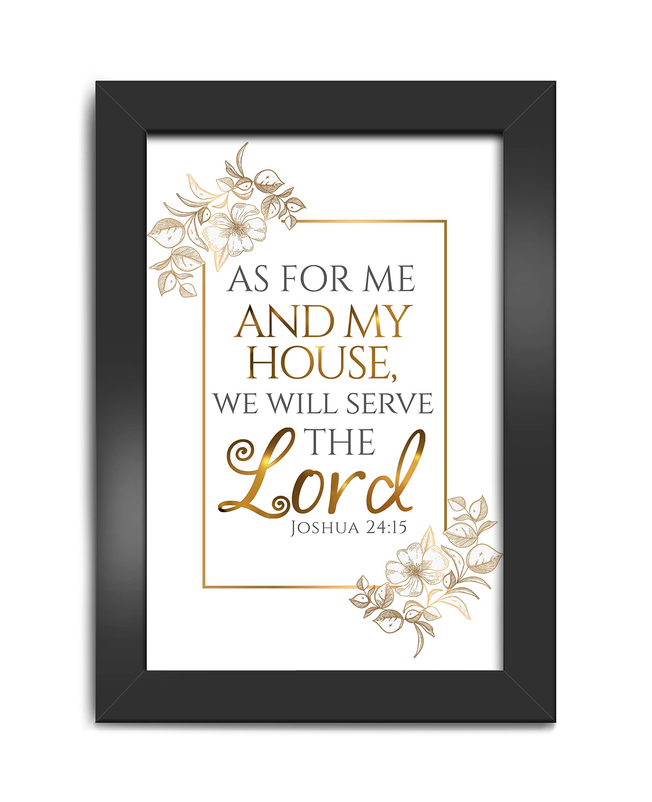 Buy Elben Creatives Bible Verses Frame As for me and my house, we will