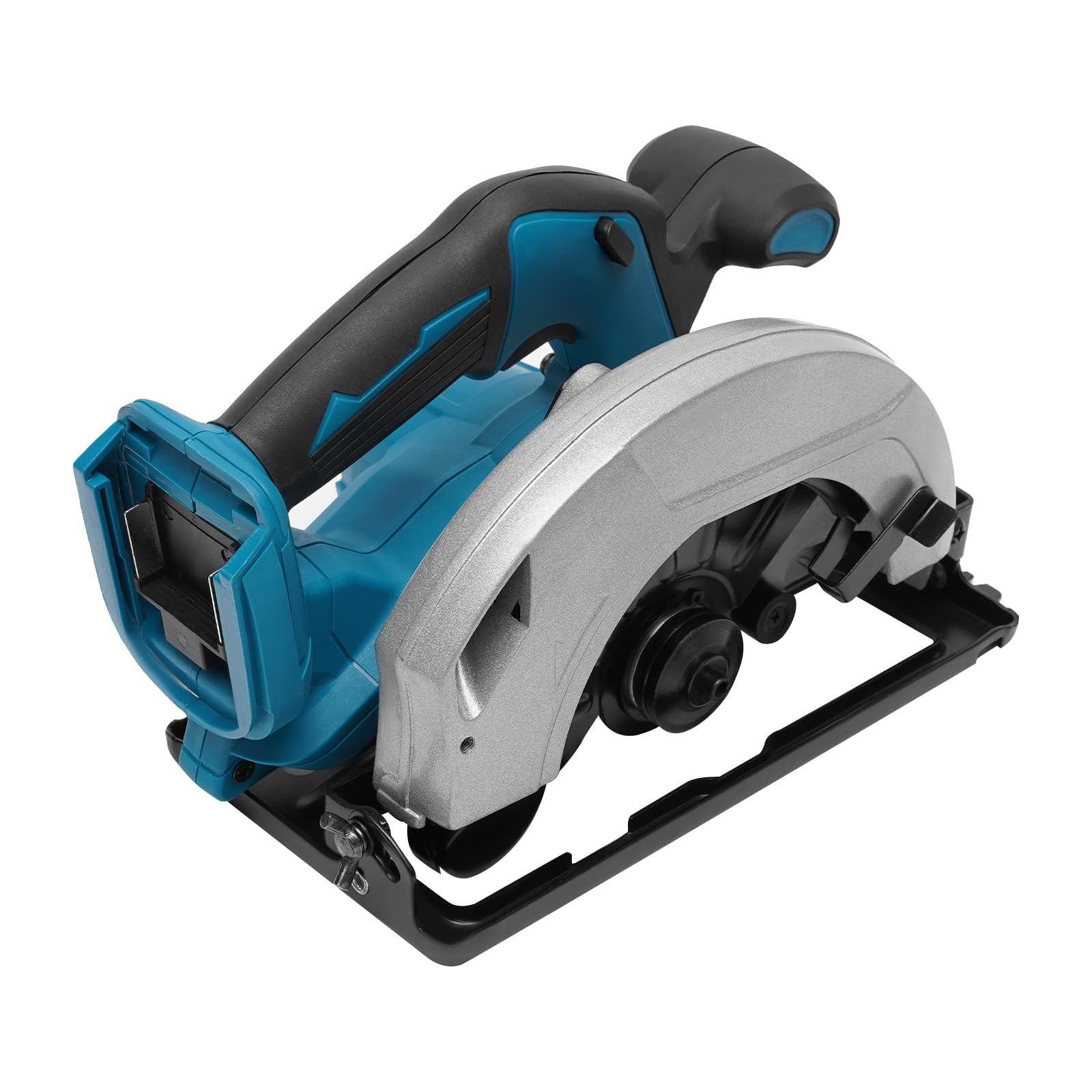 Sierra circular manual, 750 W, 2000 rpm, potente motor, profundidad de corte 90 mm (0-45º), corte ajustable, extracción de polvo, para cortar madera, renovación de casa, hecha a mano