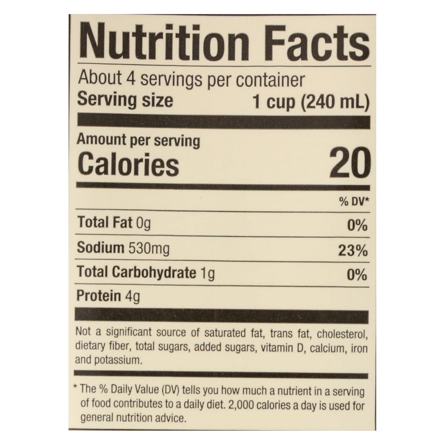 Pacific Natural Natural Beef Broth (12x32 Oz) Gluten Free Kosher