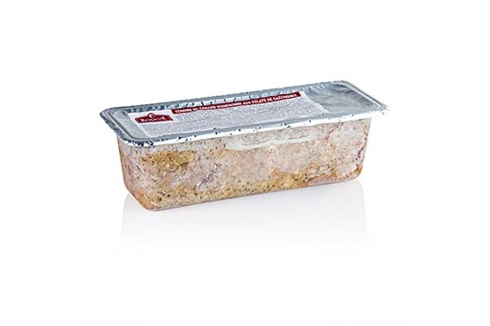 Entenfleisch Terrine "Vigneronne", mit Kastanien, Trapez, Rougié, 1 kg