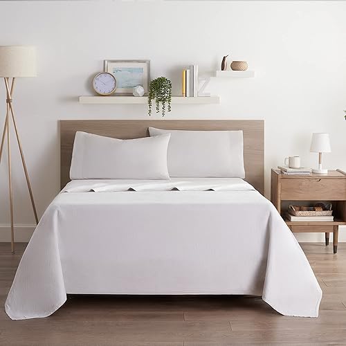 Miniatura 7 de Aston  Arden Juego de sábanas de eucalipto de lino sábanas clásicas y sostenibles que absorben la humedad Lyocell Tencel para un sueño fresco suave