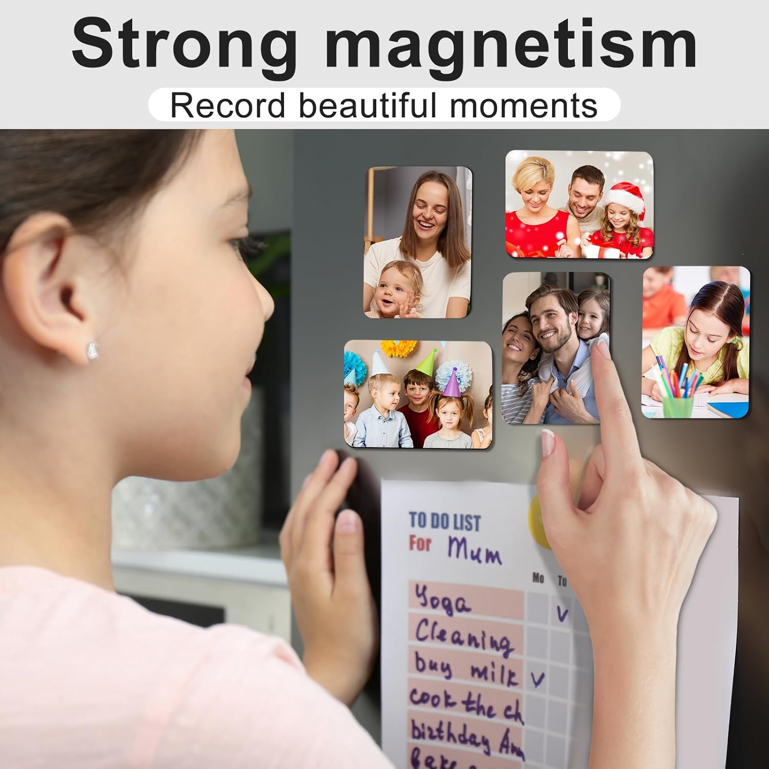 60 Pcs Sublimation Magnets Blank 3.5 x 2.3 Inch Personalized Fridge Refrigerator Magnets Blanks DIY Sublimation Refrigerator Magnet Bulk Soft Magnetic for Kitchen Decorative Fridge Magnets
