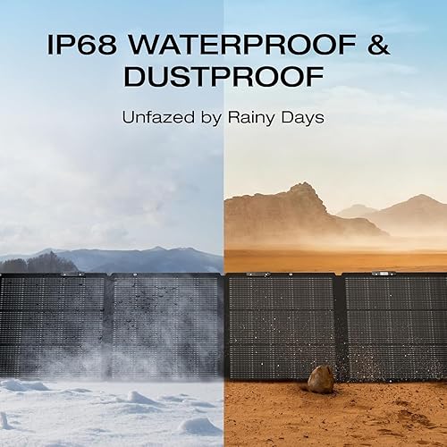 Miniatura 9 de EF ECOFLOW Generador solar DELTA 2 Max 2048 Wh con panel solar de 220 W, estación de energía portátil de batería LiFePO4, hasta 3400 W de salida de