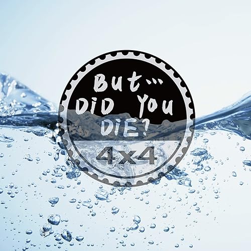 Miniatura 6 de Insignia de automóvil con la leyenda "But Did You Die" Emblema de automóvil, 4 x 4, de metal 3D, insignias redondas de metal para automóvil,