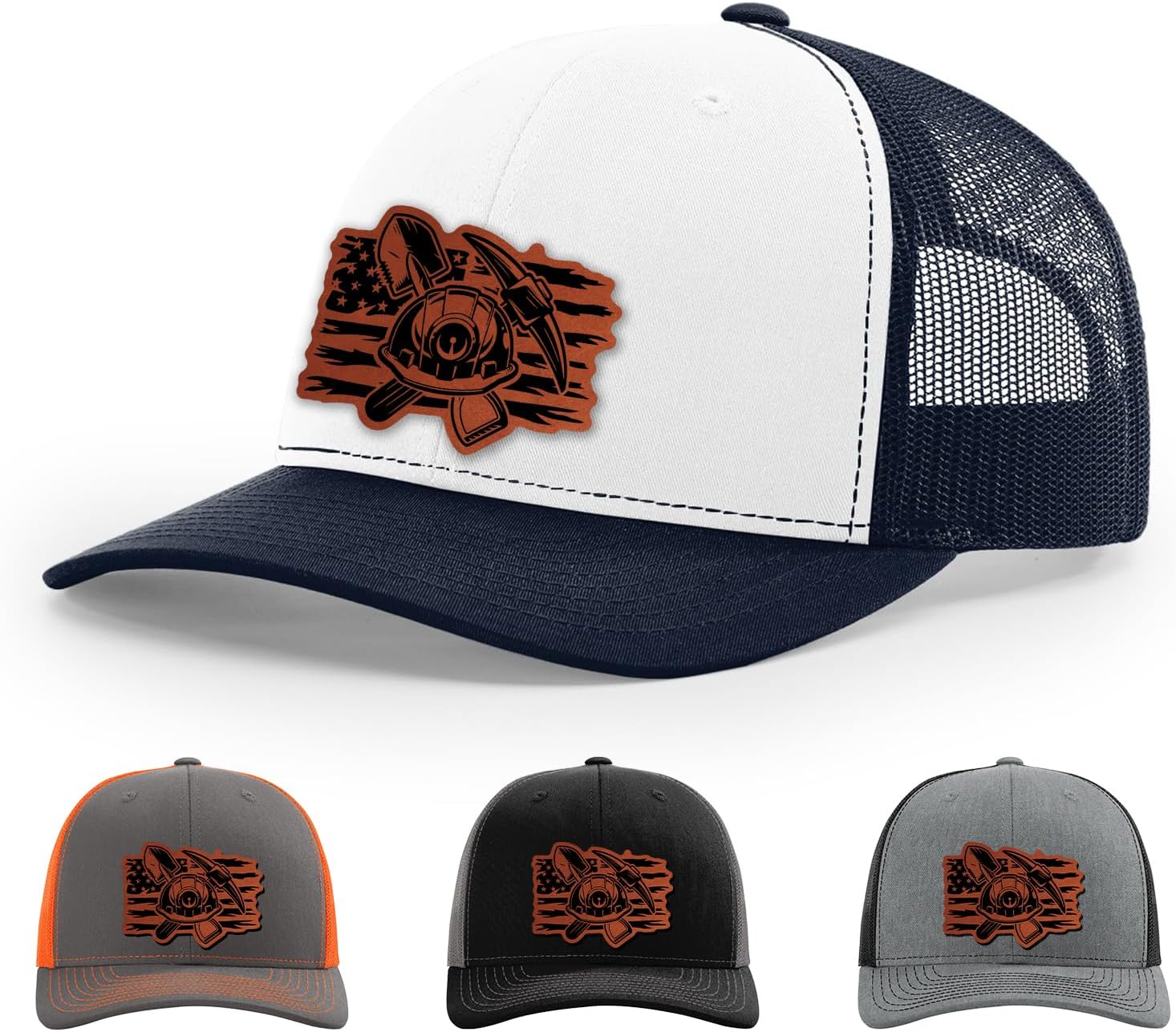 US Mining Tools, US Mining With American Flag Hat