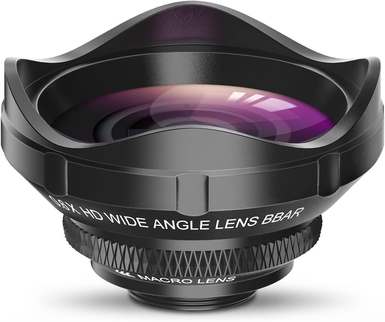 HAUTIK Clip-on Cell Phone Camera Lens Kit, 0.6X Super Wide Angle Lens + 12X Macro Lens for iPhone 8/8 Plus 7/7 Plus 6s / 6 Plus / 5s, Samsung Galaxy S8 and Most Smartphones