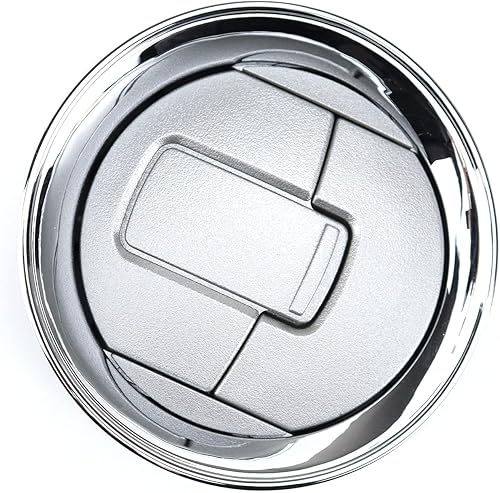 Miniatura 2 de 2 unidades de calentador de CA para salida de aire interior frontal para tablero de instrumentos cromado compatible con Ford F150 2009-2014