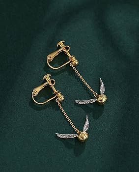 Amazon.co.jp: ハリーポッター ゴールデンスニッチ イヤリング