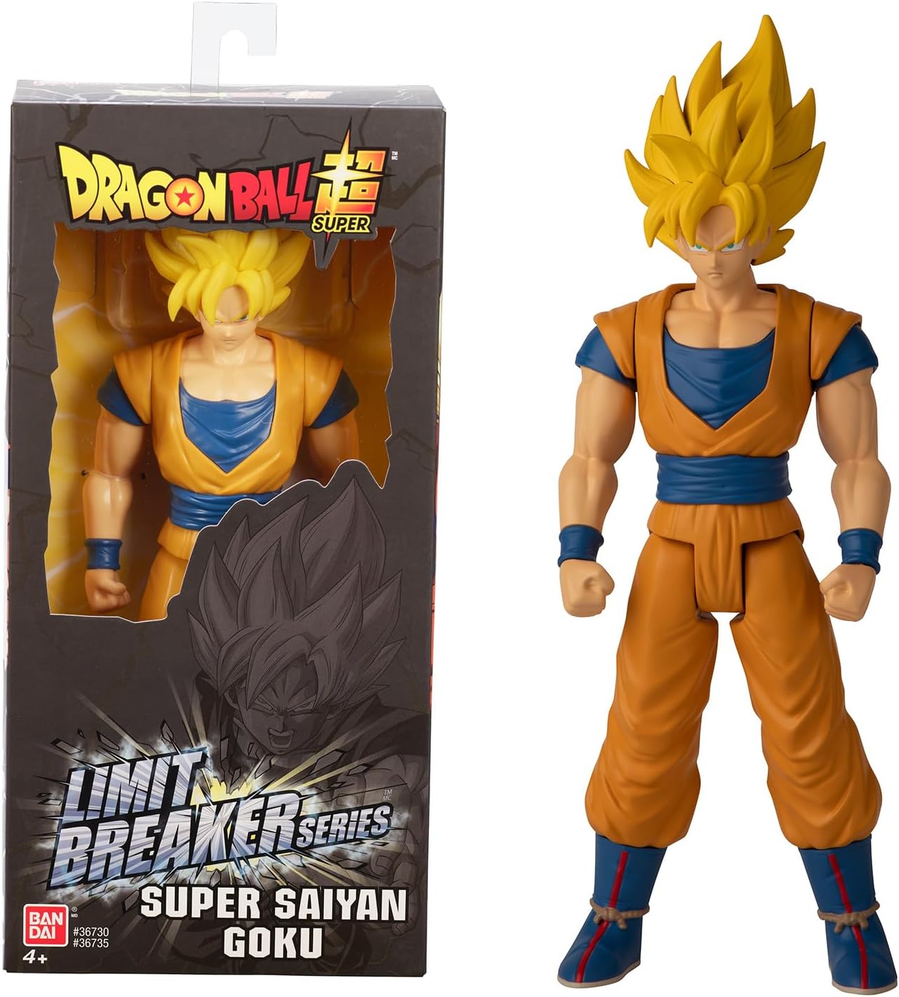 BANDAI Dragonball Limit Breaker Series Super Saiyan Goku 12-Inch