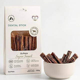 Beef Bully Sticks Dental Dog Treats — Single-Ingredient Natural Chews