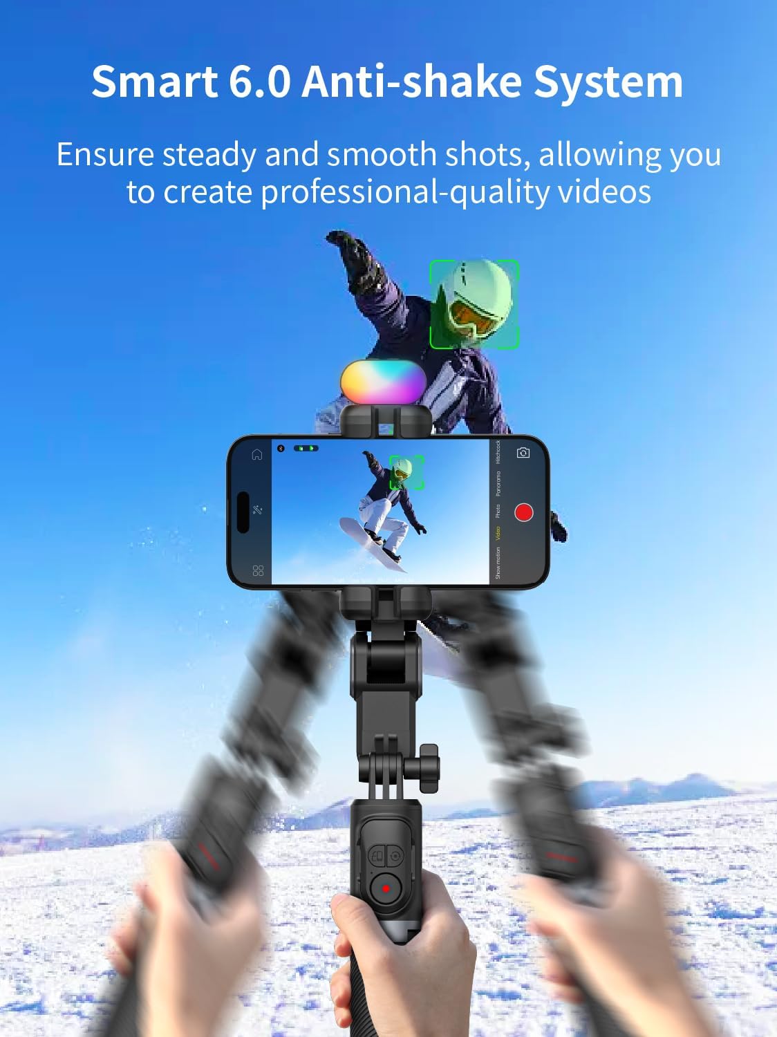Smart 6.0 Anti-shake System in action