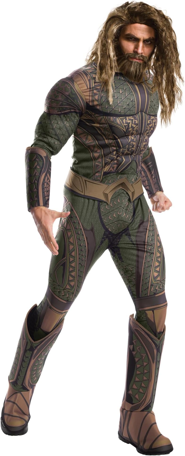 Costume Co. Men's Justice League Aquaman Beard and Wig