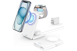 3 in 1 Magnetic Wireless Charger Stand