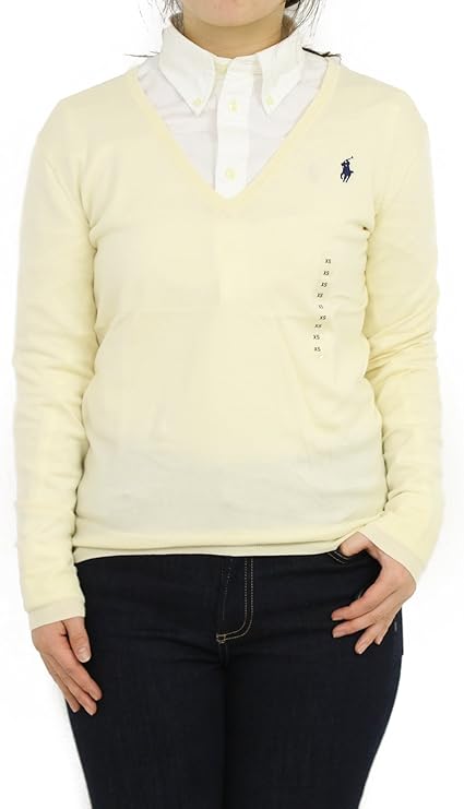 POLO RALPH LAUREN Vネック ロング スウェットワンピース 71Sa7LsL4xL._AC_SY741_.jpg