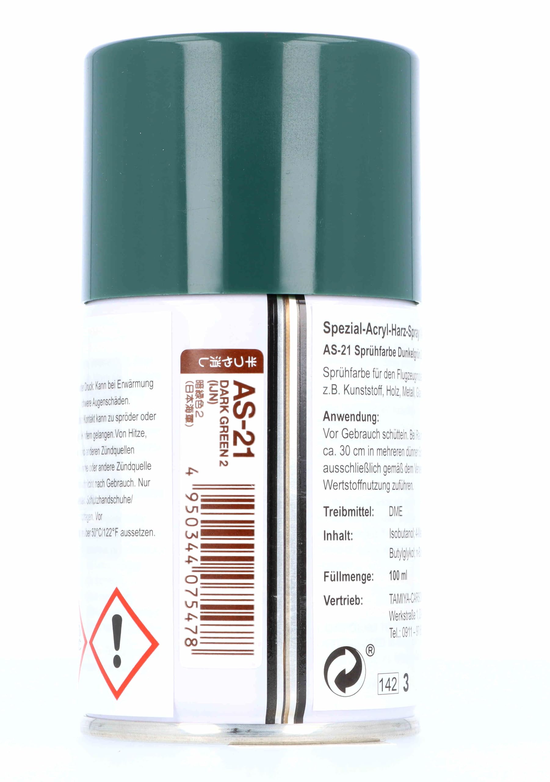 Amazon.com: TAMIYA Aircraft Spray AS-21 Dark Green 2 Acrylic
