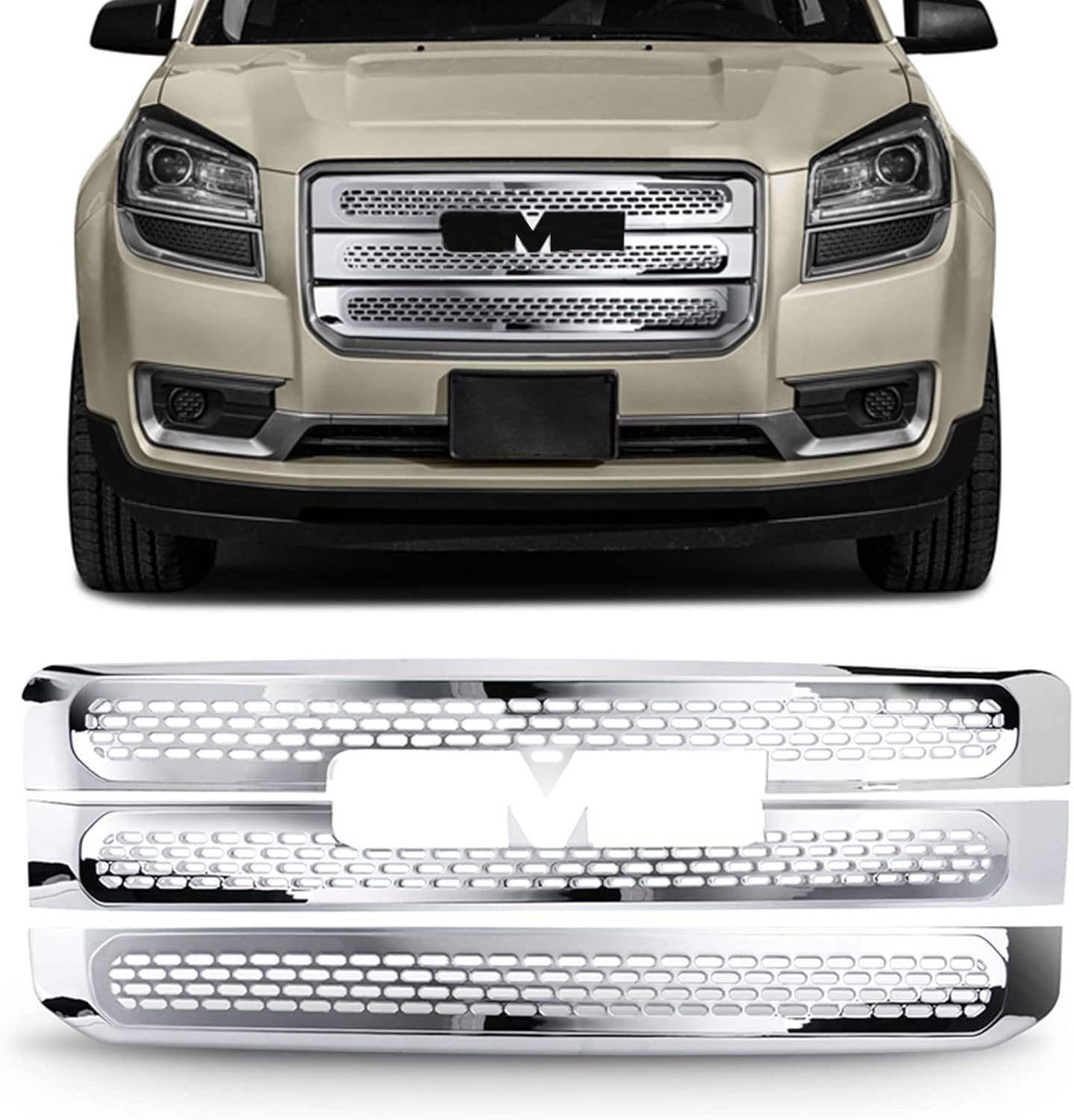 Grille Overlay Compatible With 20132016 GMC Acadia SL/SLE
