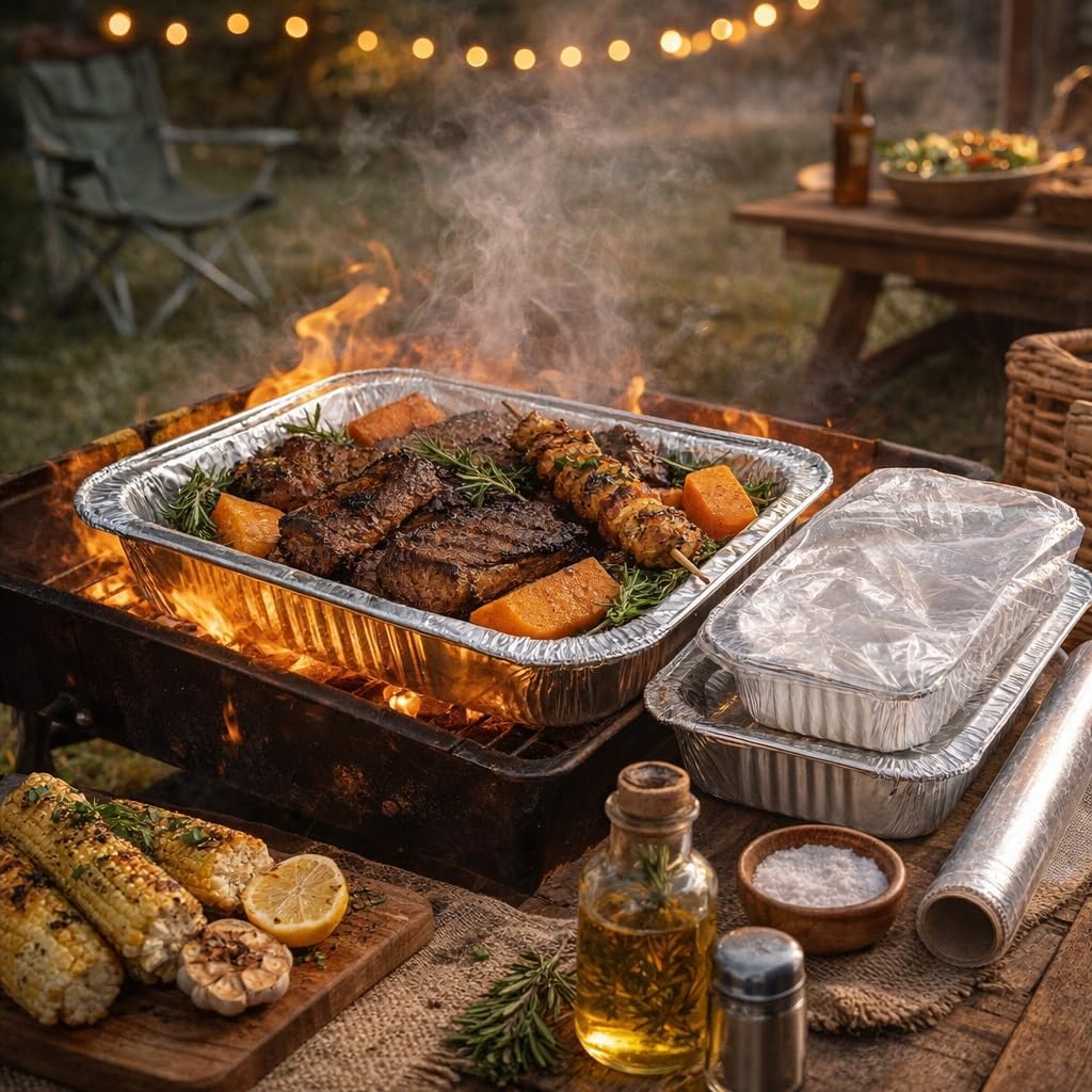 Extra Heavy Duty Aluminum Foil Pans 9x13 Disposable Baking And Roasting Trays For Cooking Cakes Turkey And More Perfect For Parties And Family Gatherings