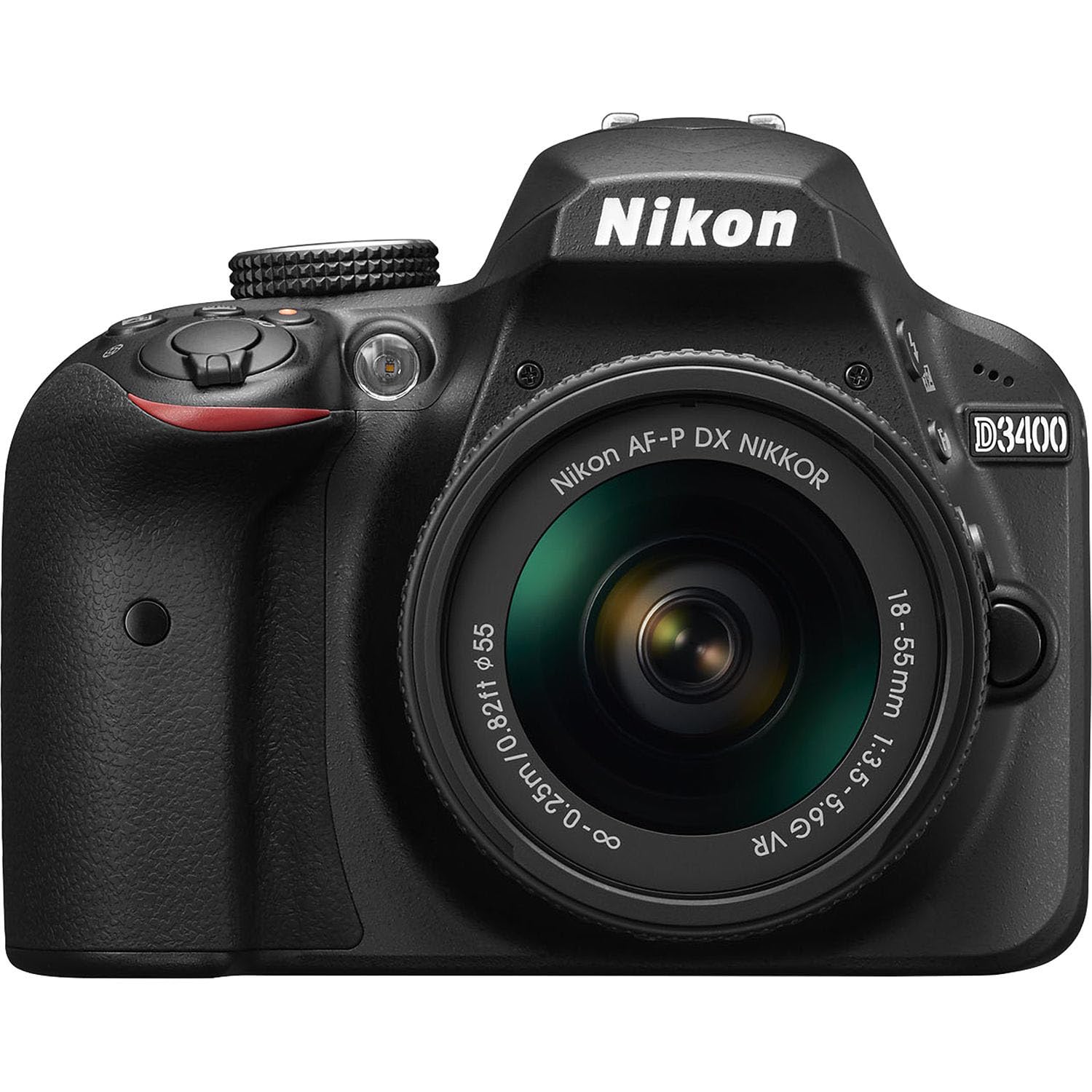 Amazon.com : Nikon D3400 DSLR Camera with AF-P DX NIKKOR 18-55mm f