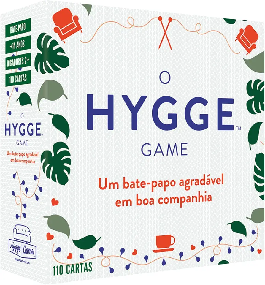 O Hygge Game - Cartas de Conversa da Hygge Games - Jogo de Bate-Papo, Para Casais e Família
