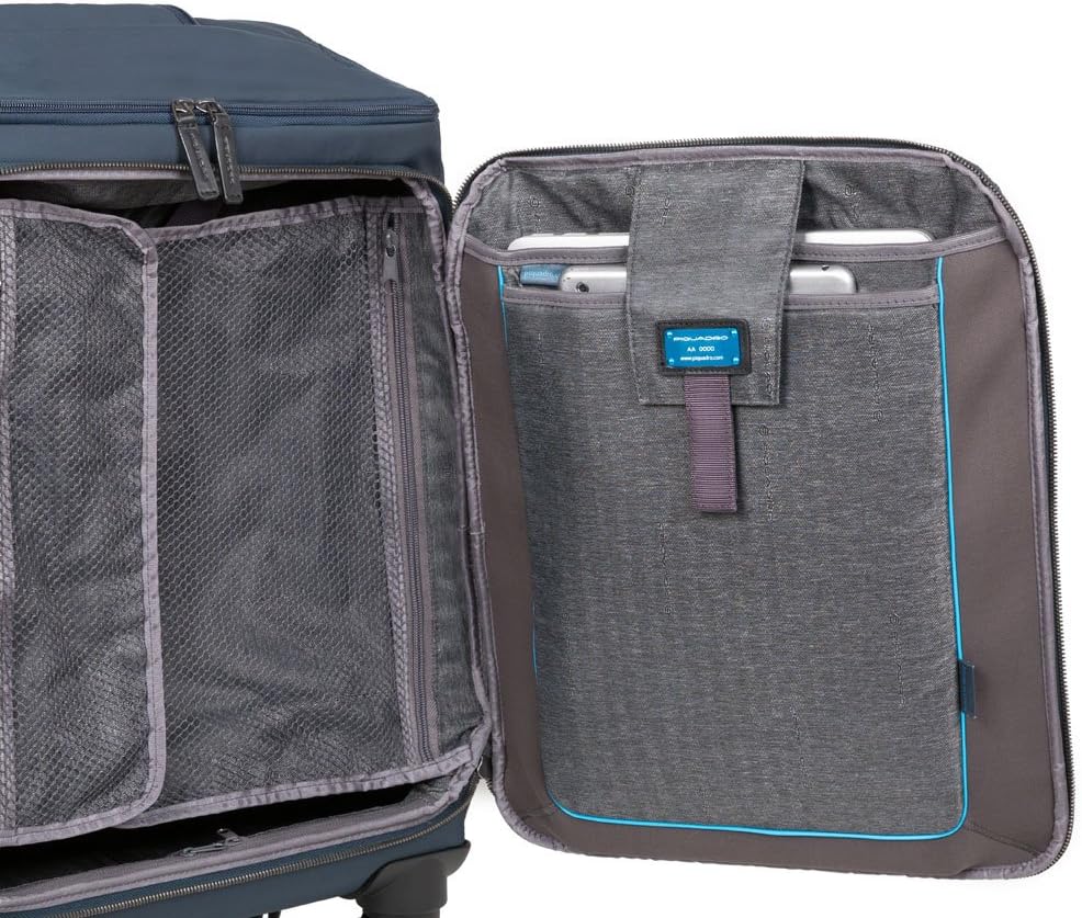 Pierre Travel Garment Bag, Red (Rosso/grigio)