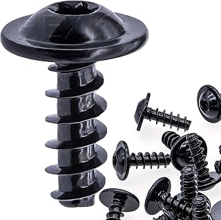10pcs M5.2-2.2×14mm Torx Truss Head Door Trim Panel Pillar Trim Screw for VW Audi N90829803 A3 A4 A5 A6 Golf Jetta -Pillar Molding/Interior Quarter/Radio Speaker/Retaining Bracket/Trunk Side.
