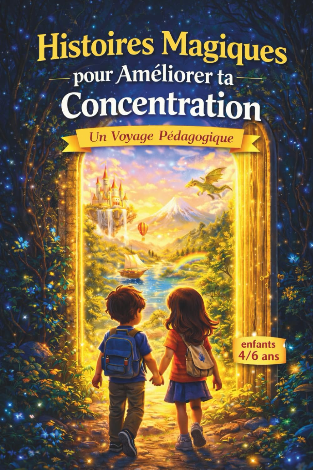 histoires magiques pour améliorer ta cocnentration un voyage pédagogique: enfants 4 à 6 ans