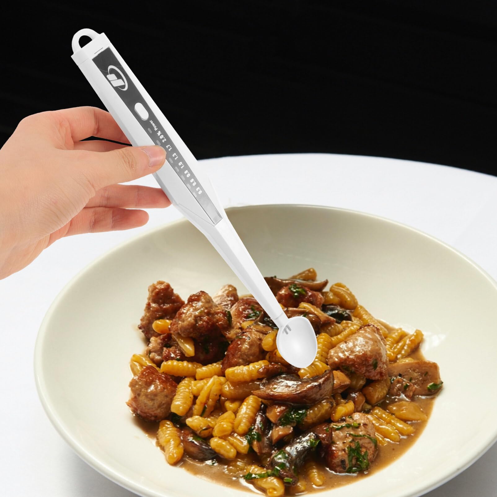 Tester Di Salinità Portatile Con Display Digitale Misuratore Di Concentrazione Sale Per Liquidi E Alimenti in Cucina Strumento Preciso Per Controllo Salinità