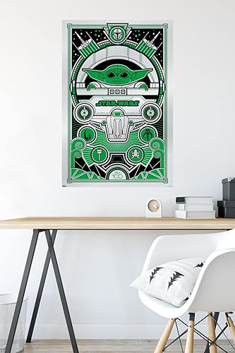 Miniatura 4 de Trends International Disney 100th Star Wars - Póster de pared Deco-Luxe Grogu