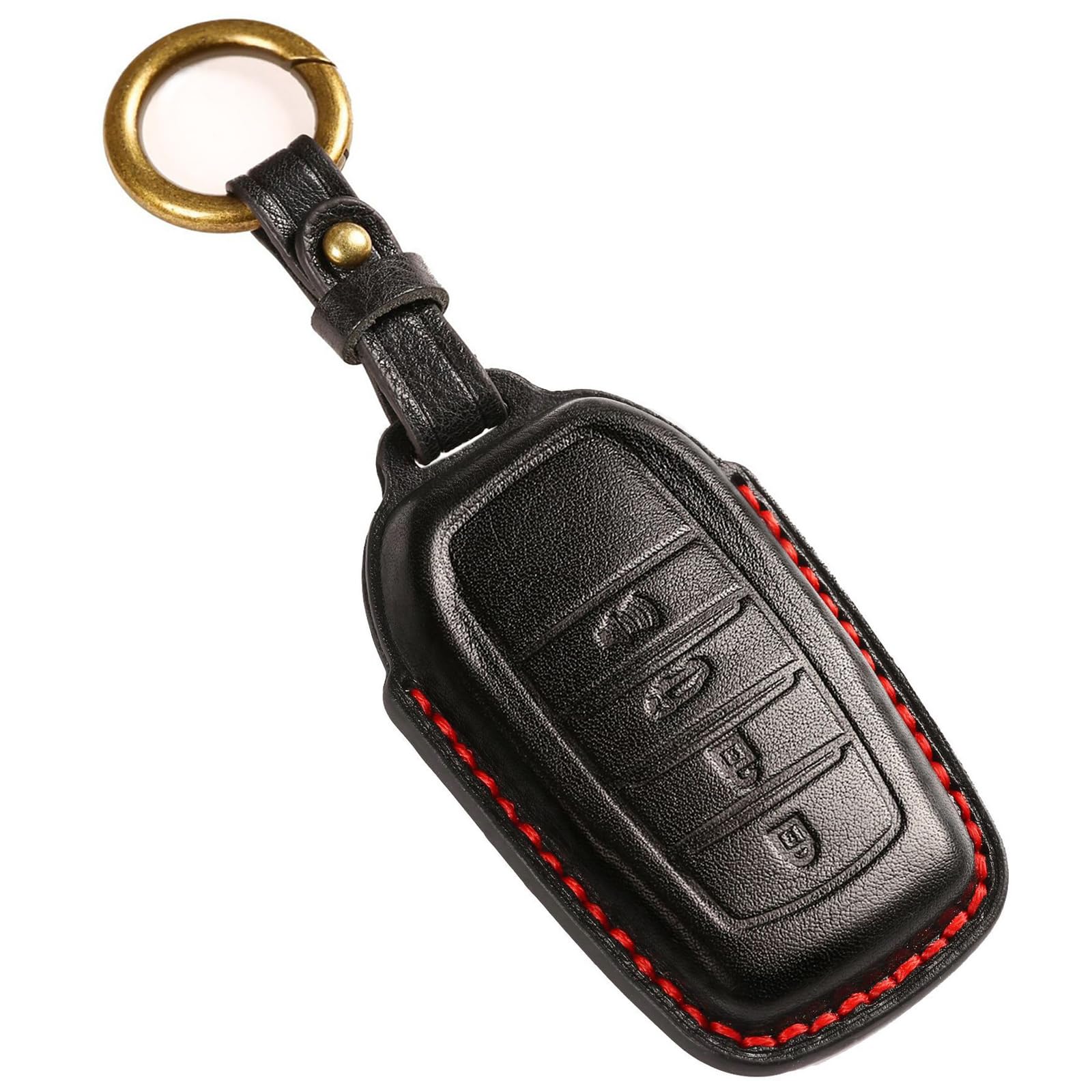 Amazon.com: EASYANT for Toyota Tundra Leather Key Fob Cover, Key Fob ...